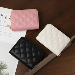 2026 New Cute & Stylish Small Wallet for Girls - Zipper PU Leather Coin Purse | Ladies Small Wallet at Low Price.
