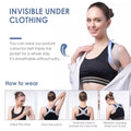 Adjustable Spine Back Support Posture Sensor Belt chargeable .