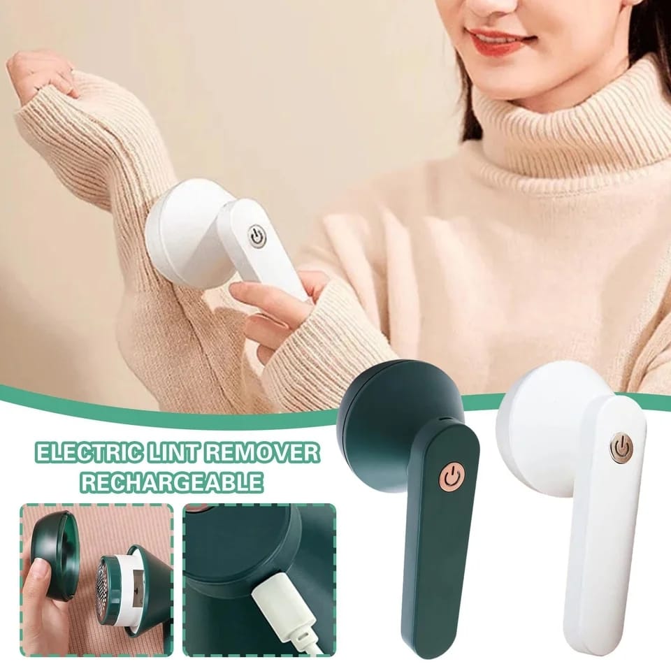 Electric Lint Remover For Clothing Sweater Anti Pilling Razor Coat Hair Ball Trimmer Rechargeable Plush Clothing Razor Remover ( random color )