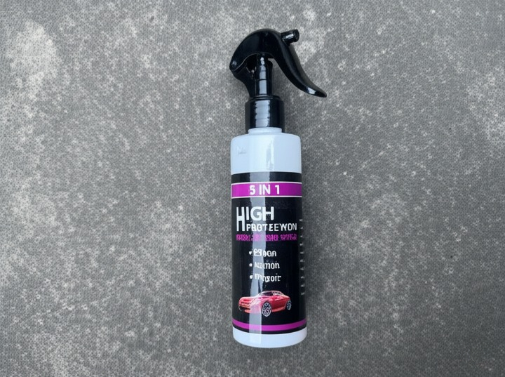 3 In 1 High Protection Quick Car Coating Spray, Ceramic Car Coating Spray Crystal Coating For Car - Quantity 100ml