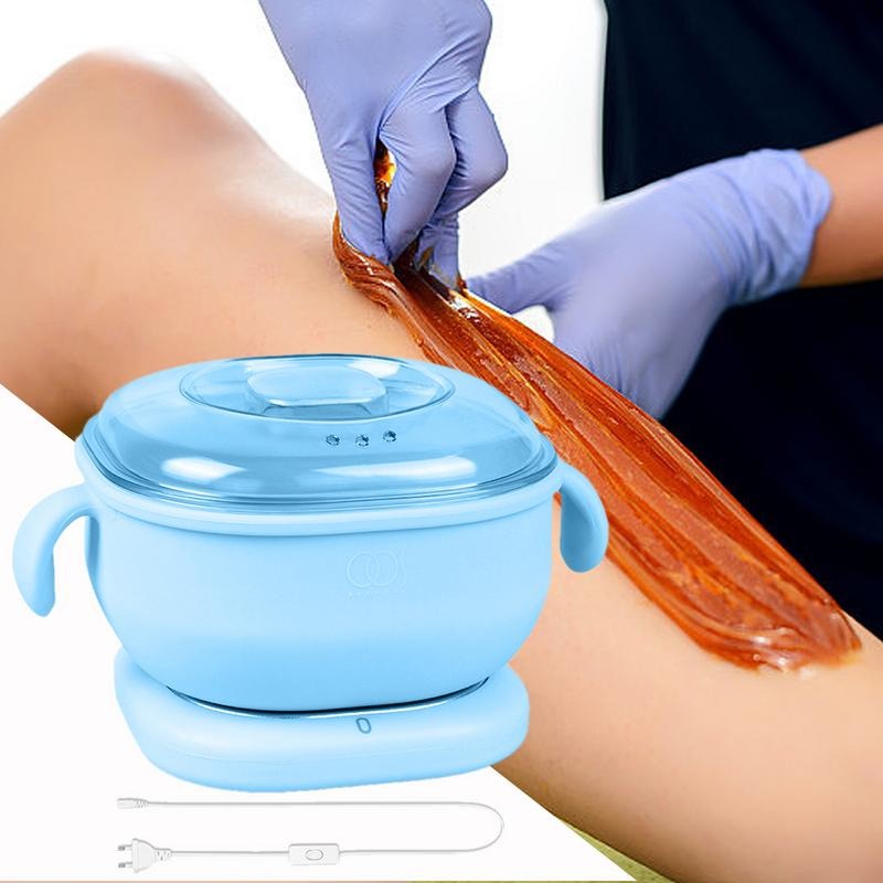 Portable Foldable 400ML Silicone Wax Warmer – Travel-Friendly Hair Removal Heater For Body & Spa Use | Random Colour